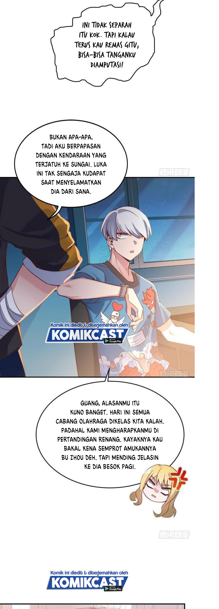 Carrying The Goddess Along Chapter 43 Bahasa Indonesia